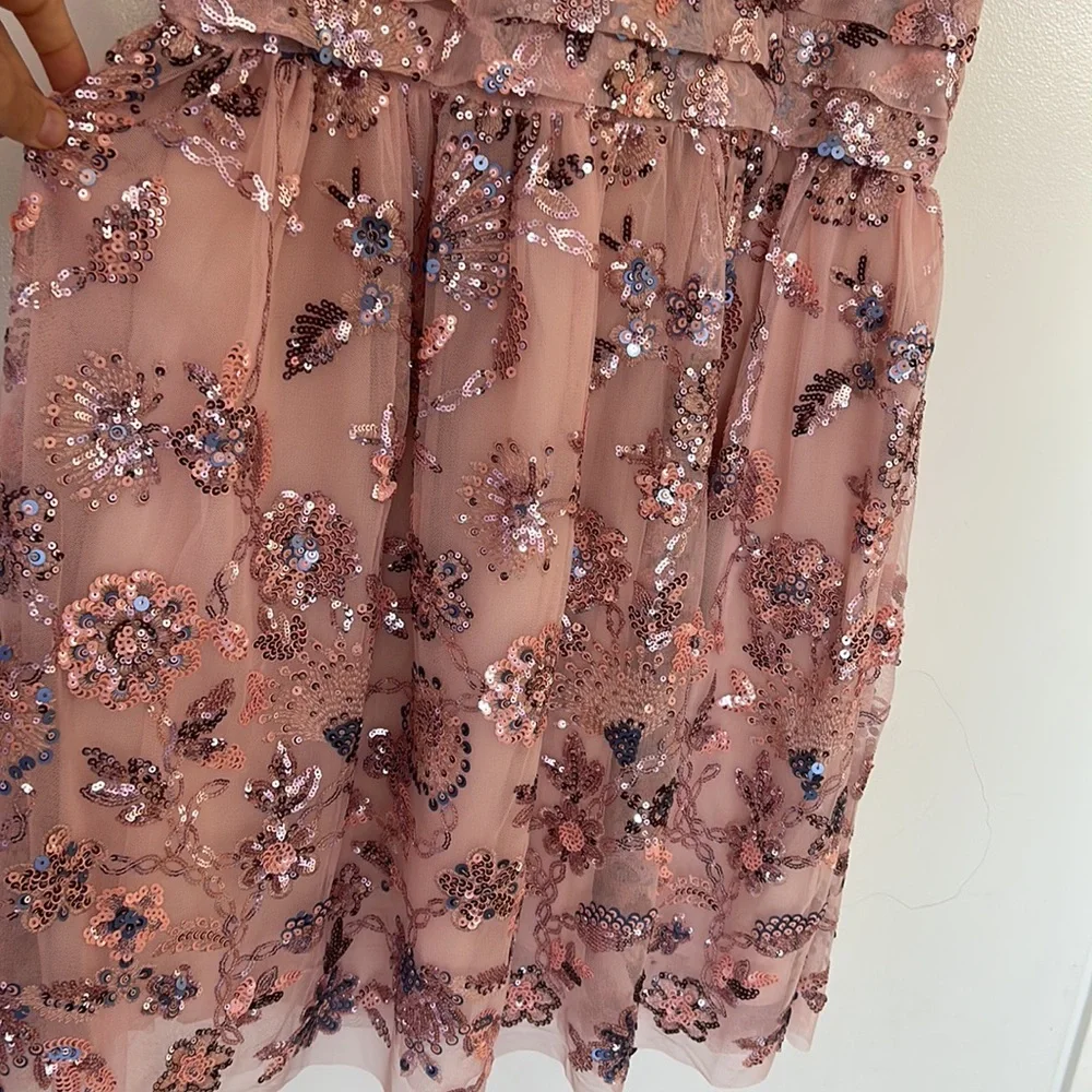 Rachel Parcell embroidered Tulle Dress with sequins - Picture 11 of 17